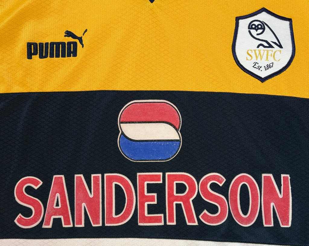 Sheffield Wednesday 1999/00 Away Puma Football Shirt Medium