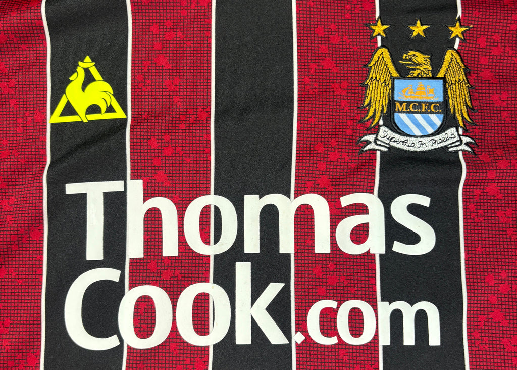 Manchester City 2008/09 Away Le Coq Sportif Football Shirt Extra Large