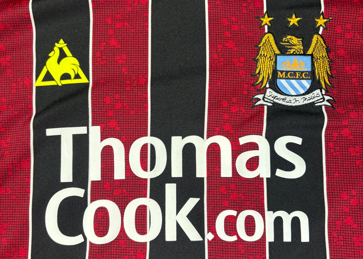 Manchester City 2008/09 Away Le Coq Sportif Football Shirt Extra Large