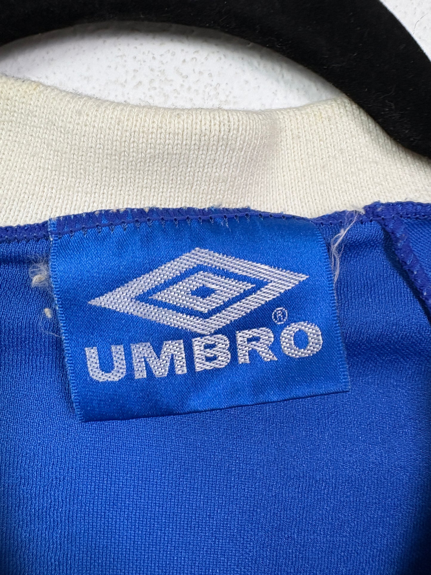 Chelsea 1998/99 Home Umbro Football Shirt L Zola 25