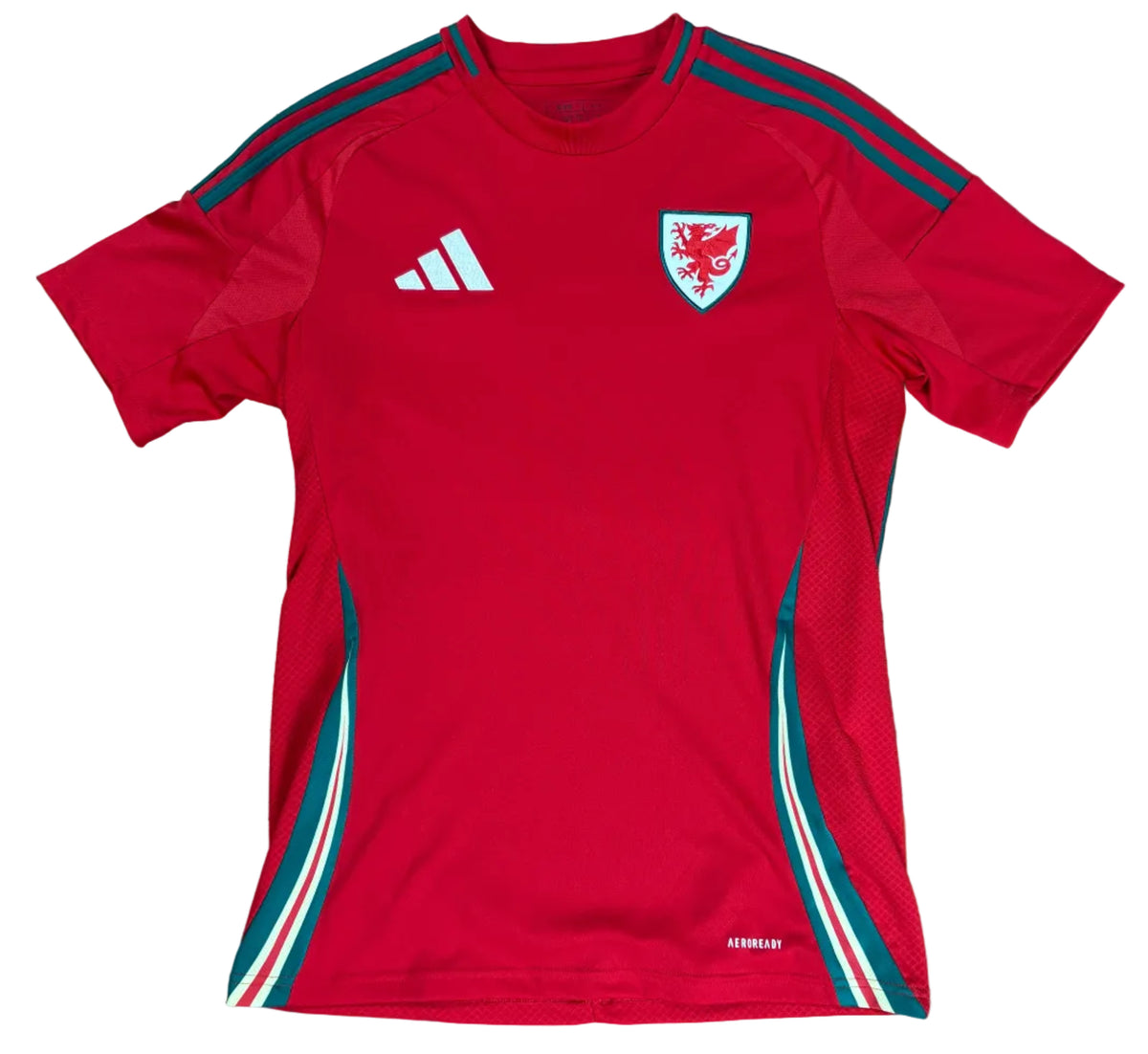 Wales 2024 Home Adidas Football Shirt Small