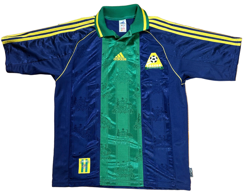 Australia 1998 Away Adidas Football Shirt Medium