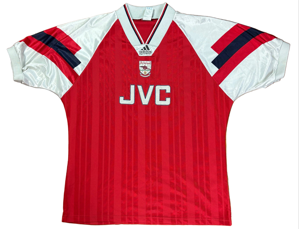 Arsenal 1992/93 Home Adidas Football Shirt Extra Large