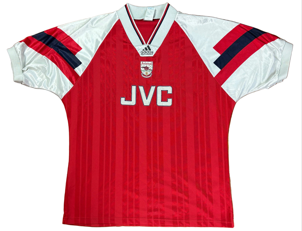 Arsenal 1992/93 Home Adidas Football Shirt Extra Large