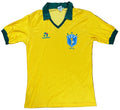 Brazil 1990 Home Topper Football Shirt Large