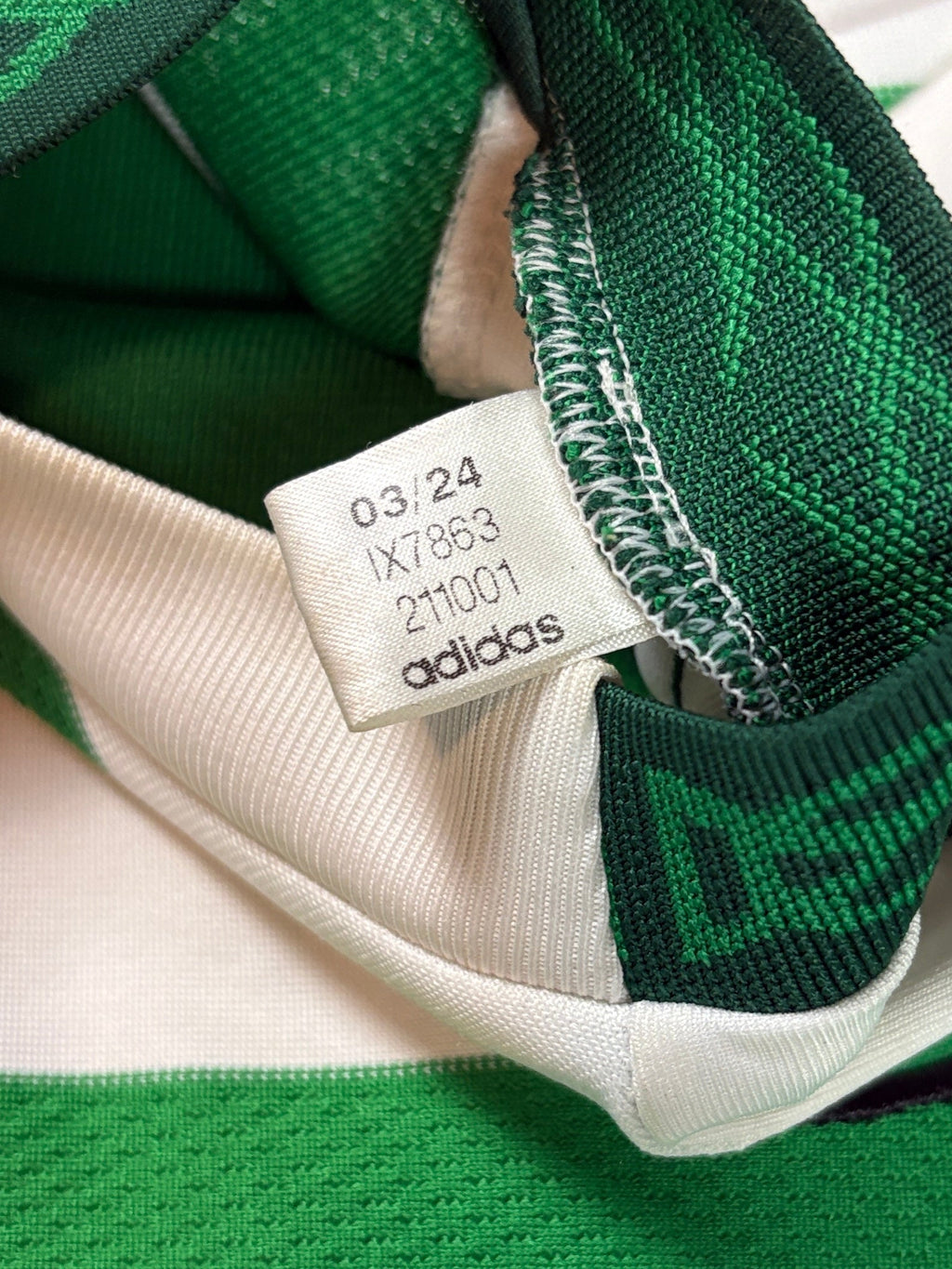 Celtic 2023/24 Home Adidas Football Shirt Large