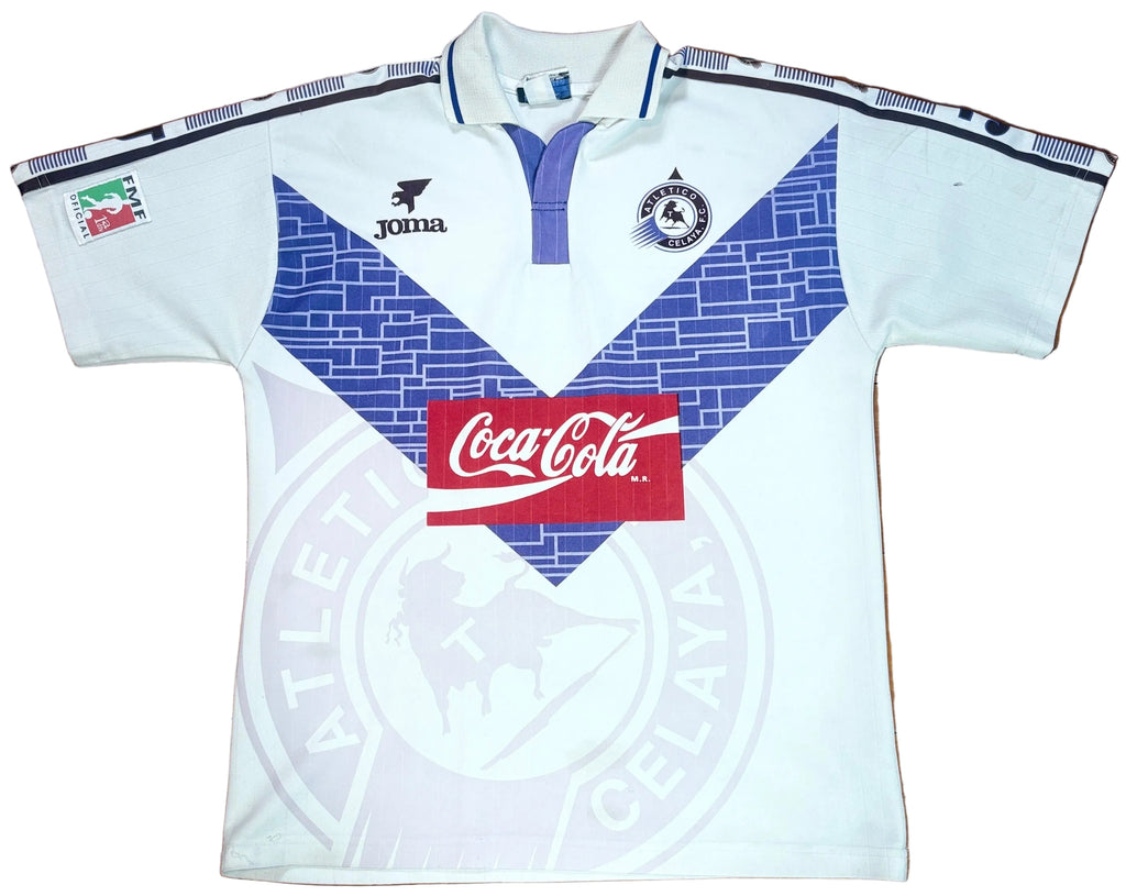 Celaya Fc 1996/97 Home Umbro Football Shirt Large