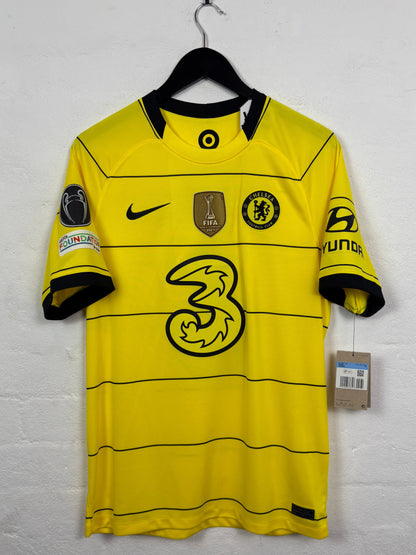 Chelsea 2021/22 Away Nike Football Shirt M T. Silva 6