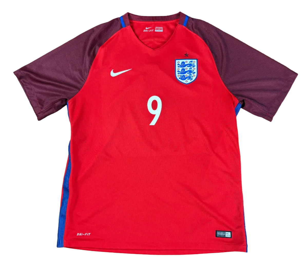 England 2016 Away Nike Football Shirt Extra Large Kane 9