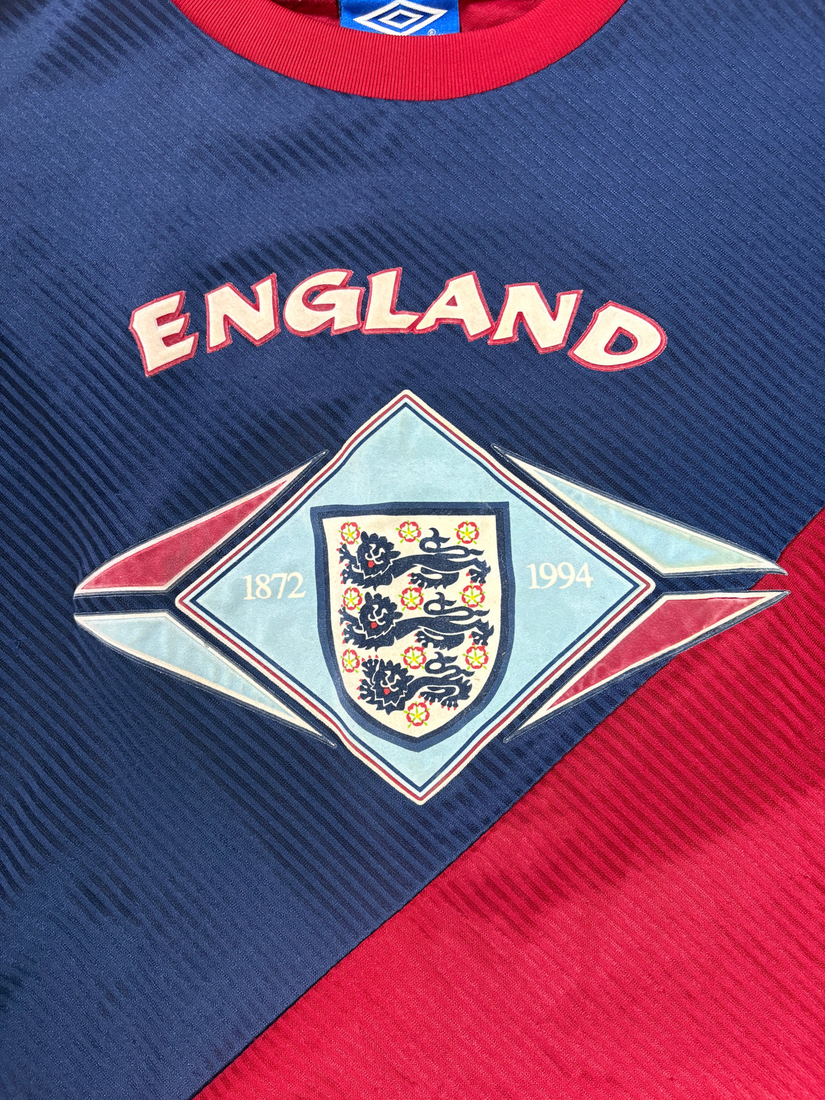 England 1994/95 Training Umbro Football Shirt Extra Large