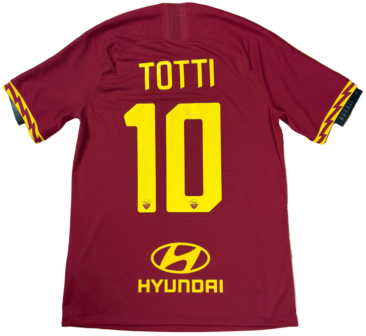 As Roma 2018/19 Home Nike Football Shirt Medium Totti 10