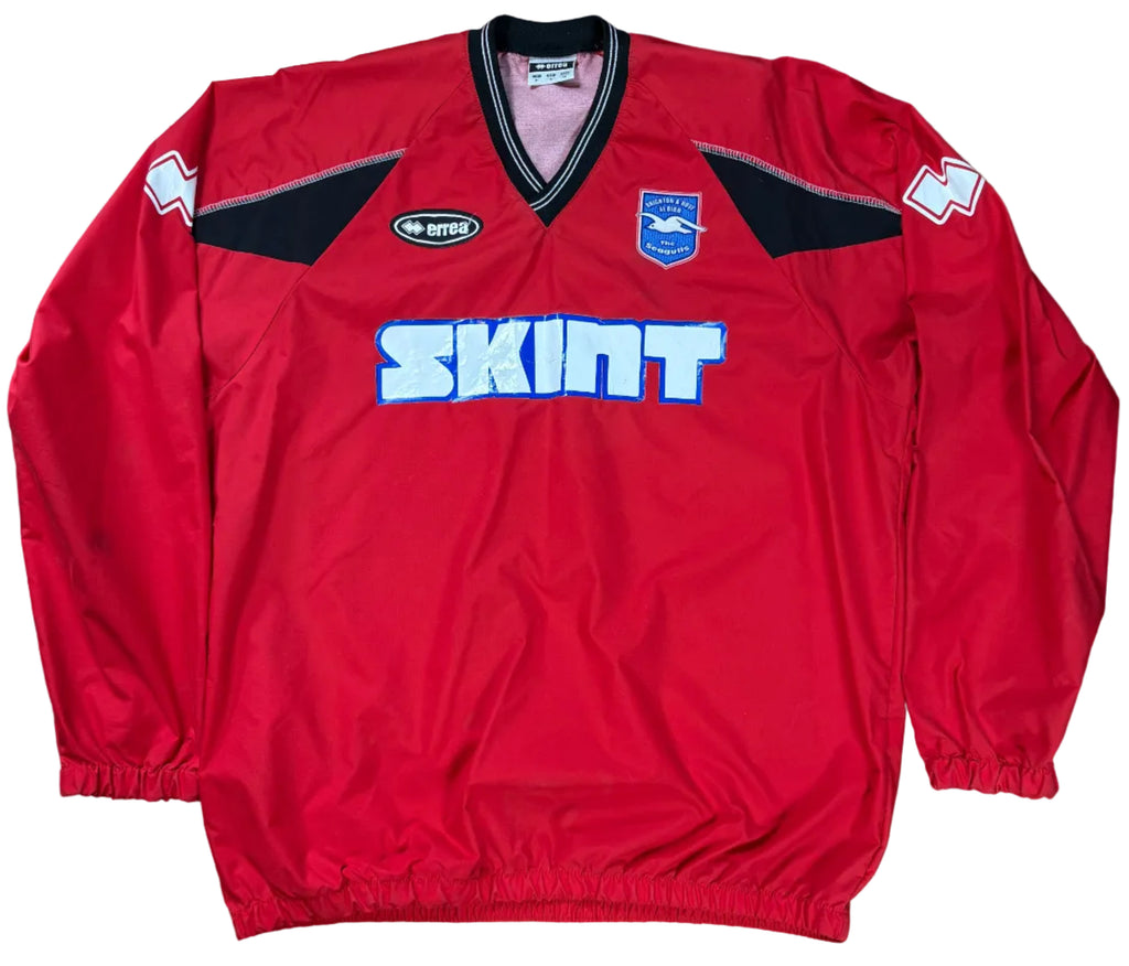 Brighton Early 00's Pre-Match Jumper Eerea Football Jumper Medium