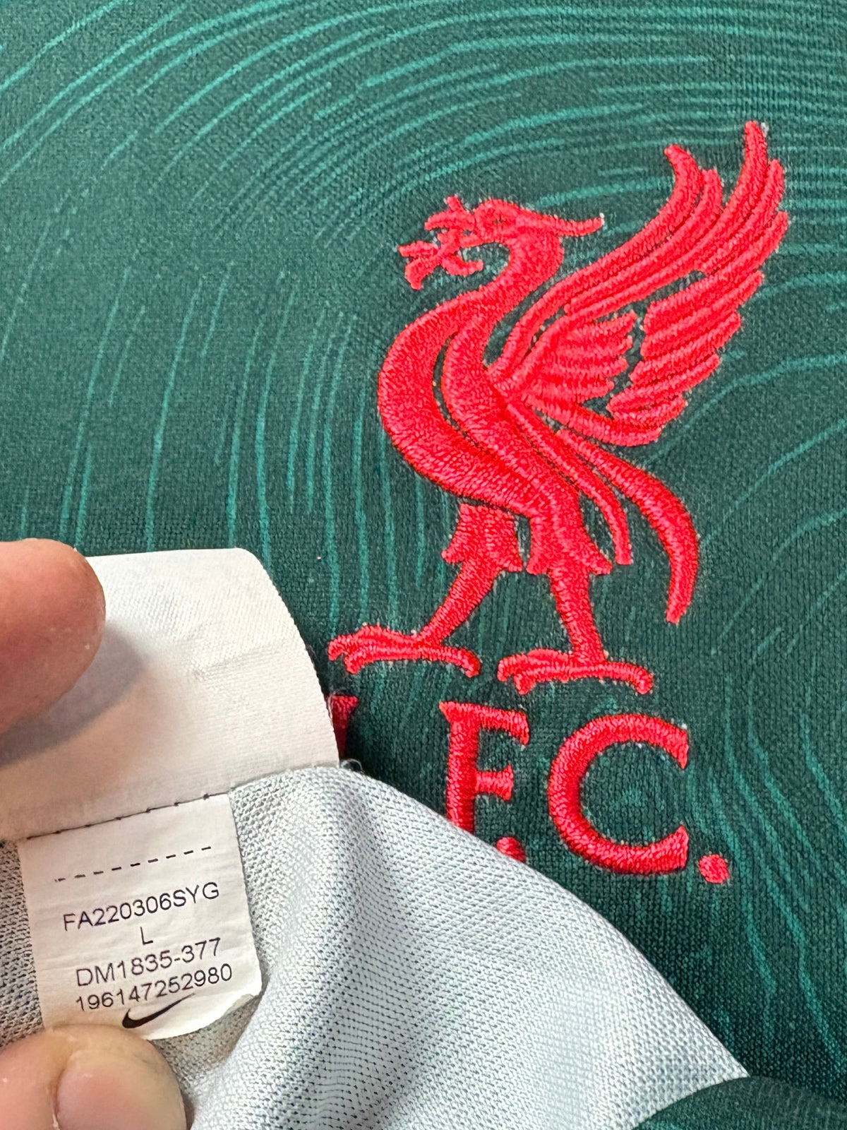 Liverpool 20222/23 Away Nike Football Shirt Large