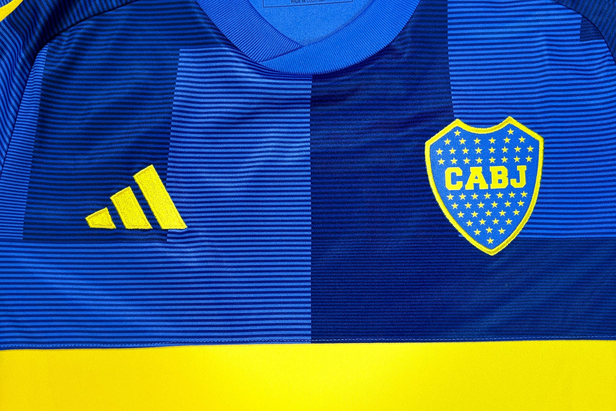 Boca Juniors 2023/24 Home Adidas Football Shirt Small