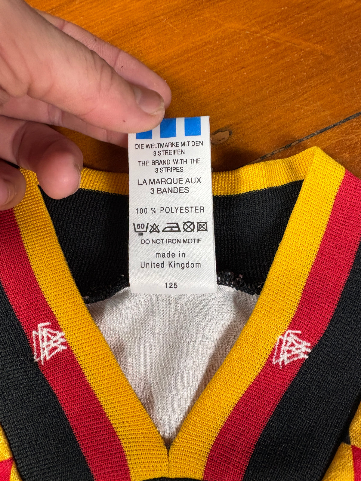 Germany 1994 Home Adidas Football Shirt Medium