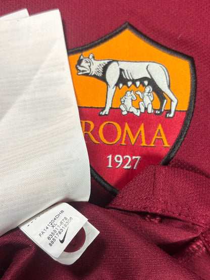 As Roma 2014/15 Home Nike Football Shirt Extra Large Manolas 44