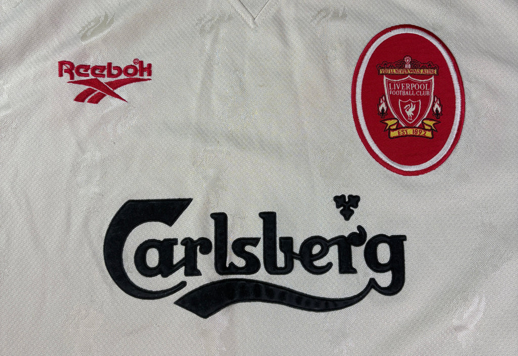 Liverpool 1996/97 Away Reebok Football Shirt Large