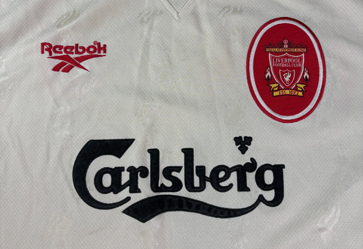 Liverpool 1996/97 Away Reebok Football Shirt Large
