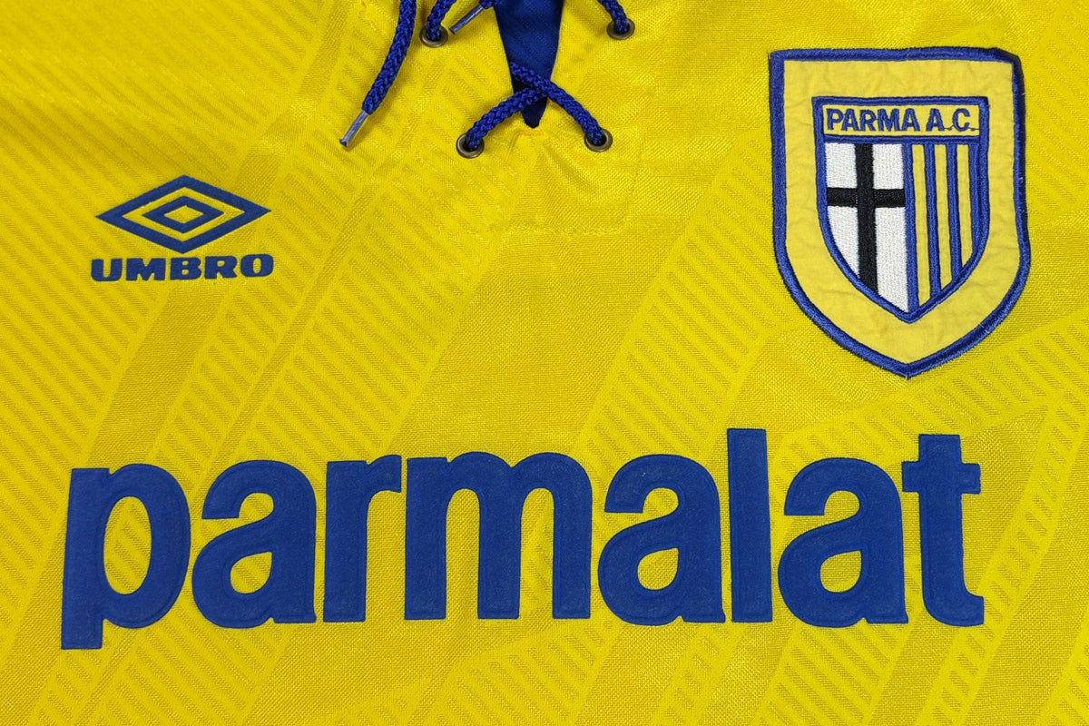 Parma 1993/94 Home Umbro Football Shirt Extra Large