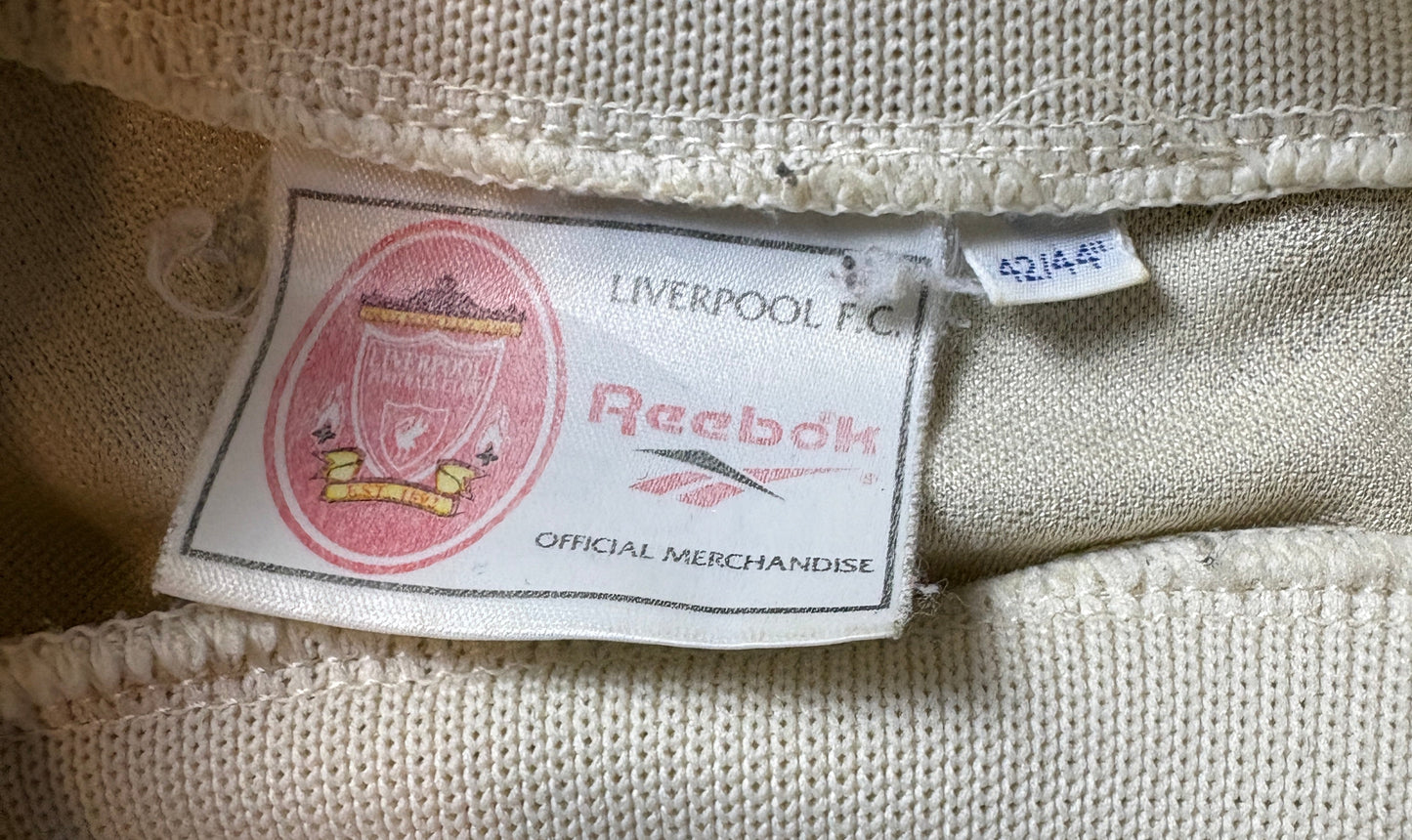 Liverpool 1996/97 Away Reebok Football Shirt Large Fowler 9