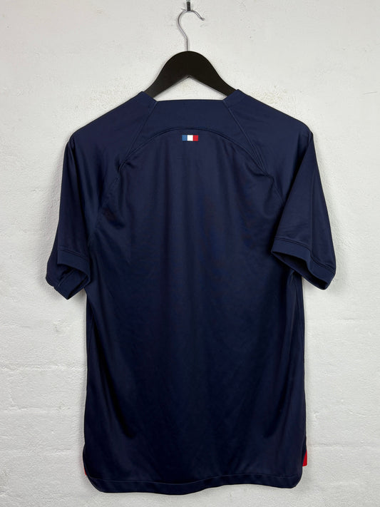 PSG	2024/25	Home Nike Football Shirt Medium