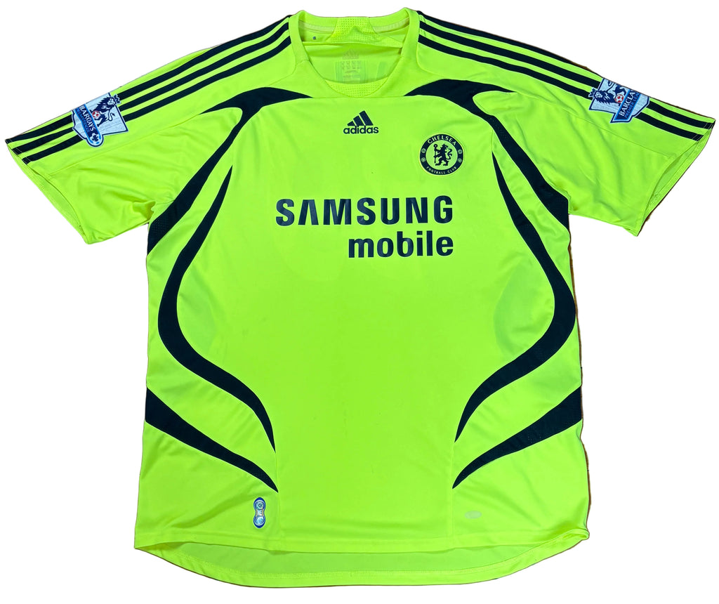 Chelsea 2007/08 Away Adidas Football Shirt XXL Anelka 39