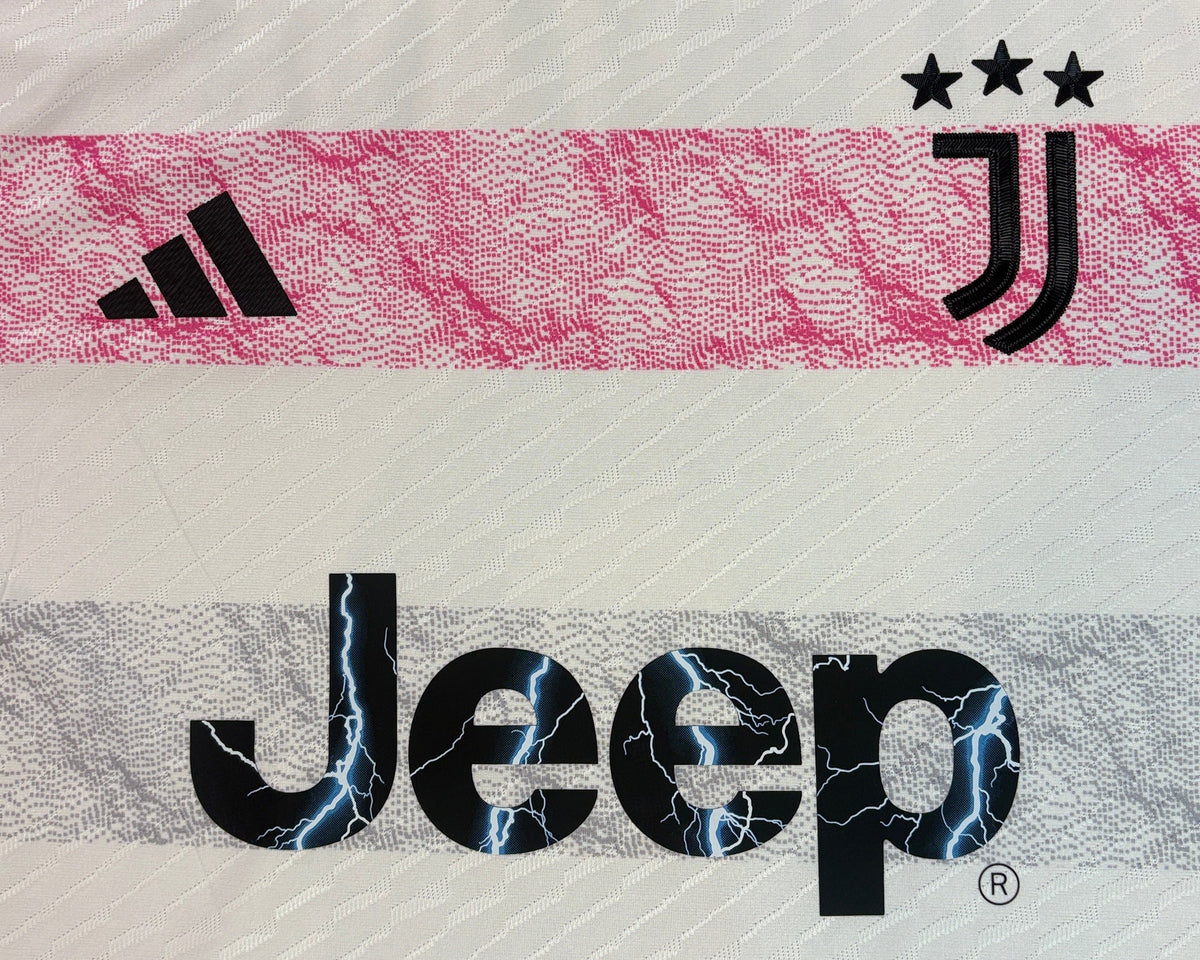 Juventus 2023/24 Away Adidas Football Shirt Extra Large Vlahovic 9 Commercial Player Spec