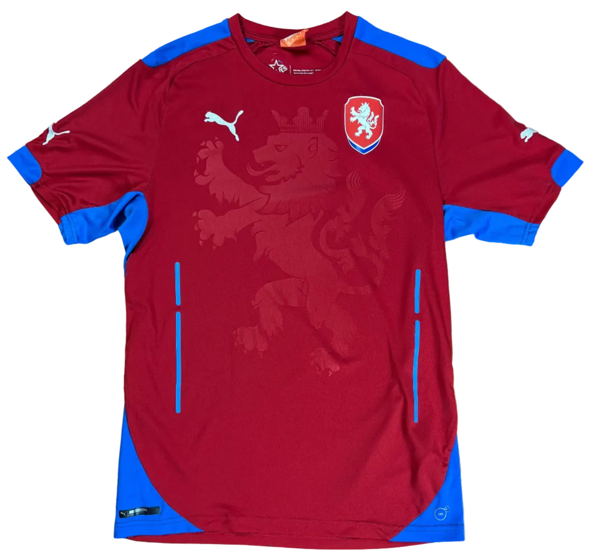 Czech Republic 2014 Home Puma Football Shirt Medium