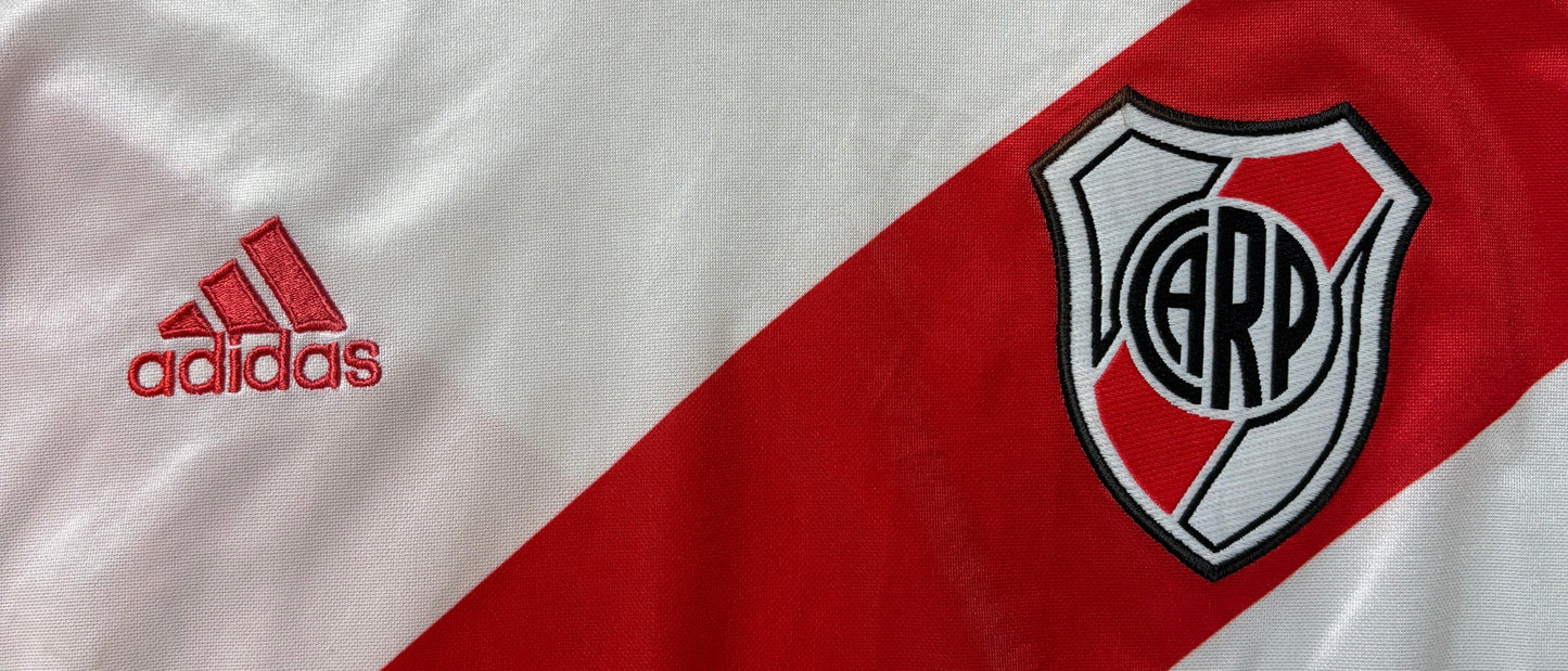 River Plate 2002/03 Home Adidas Football Shirt Extra Large