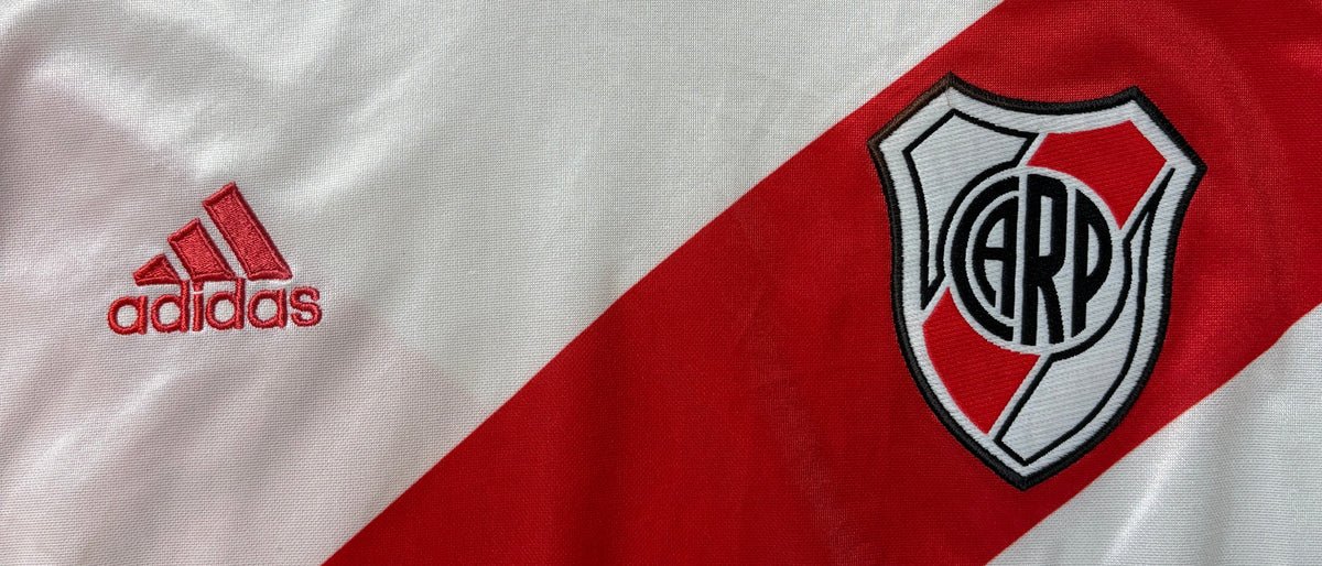 River Plate 2002/03 Home Adidas Football Shirt Extra Large