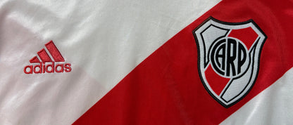River Plate 2002/03 Home Adidas Football Shirt Extra Large