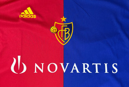 Fc Basel 2012/13 Home Adidas Football Shirt Extra Large