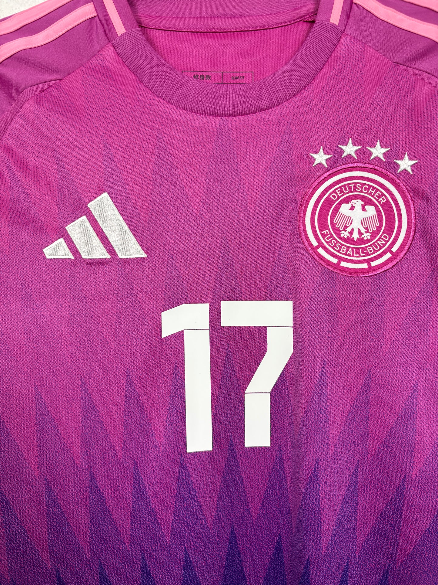 Germany 2024 Away Adidas Football Shirt S Wirtz 17