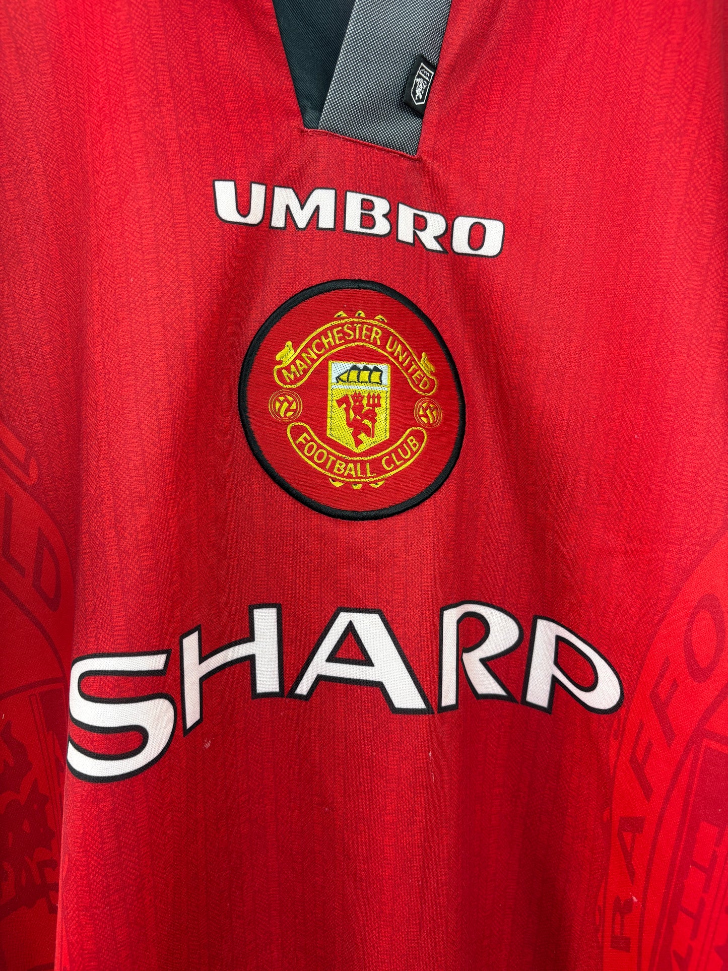Manchester United 1994/96 Home Umbro Football Shirt XL Cantona 7