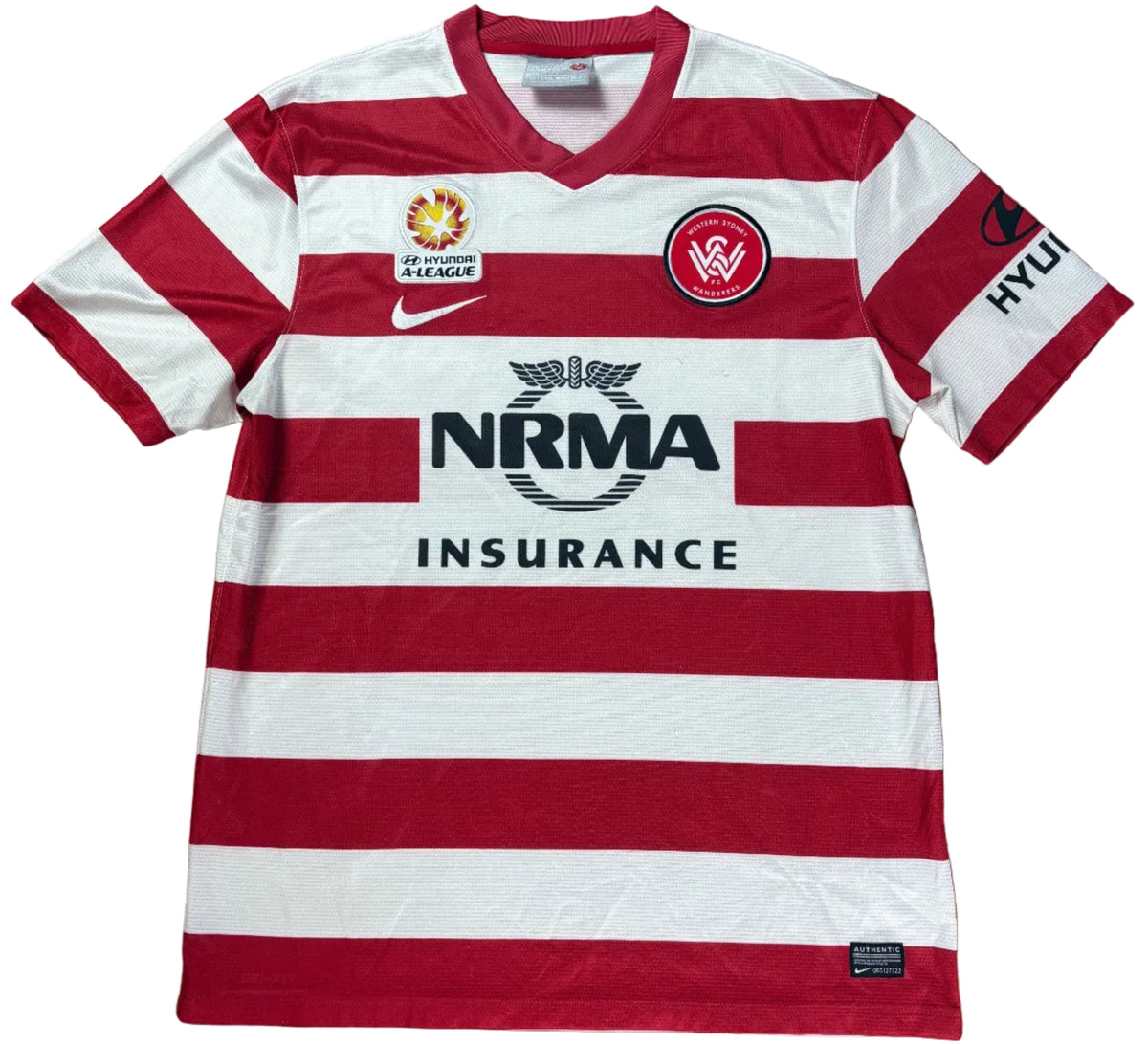 Western Sydney Wanders 2012/14 Away Nike Football Shirt Large