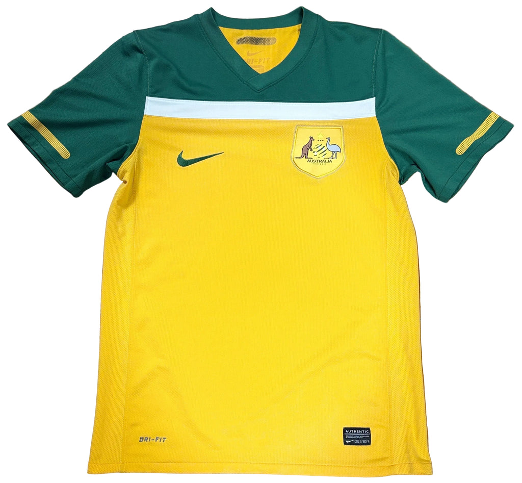 Australia 2010 Home Nike Football Shirt Small
