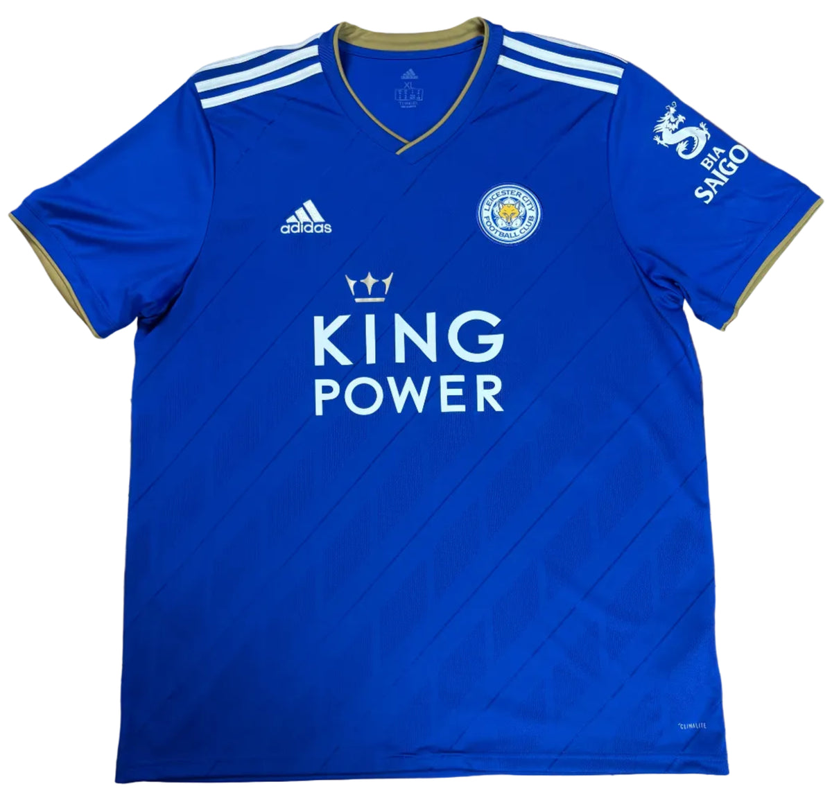 Leicester 2018/19 Home Adidas Football Shirt Extra Large Tielemans 21