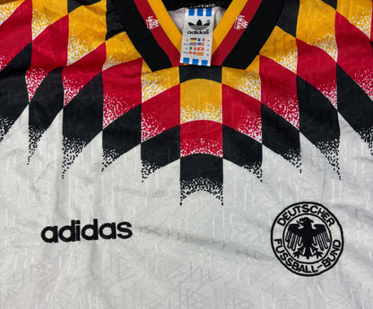 Germany 1994 Home Adidas Football Shirt Medium