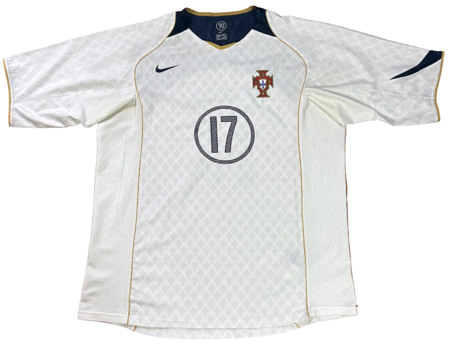 Portugal 2004 Away Nike Football Shirt XXL Ronaldo 17