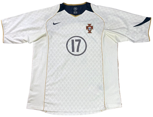 Portugal 2004 Away Nike Football Shirt XXL Ronaldo 17