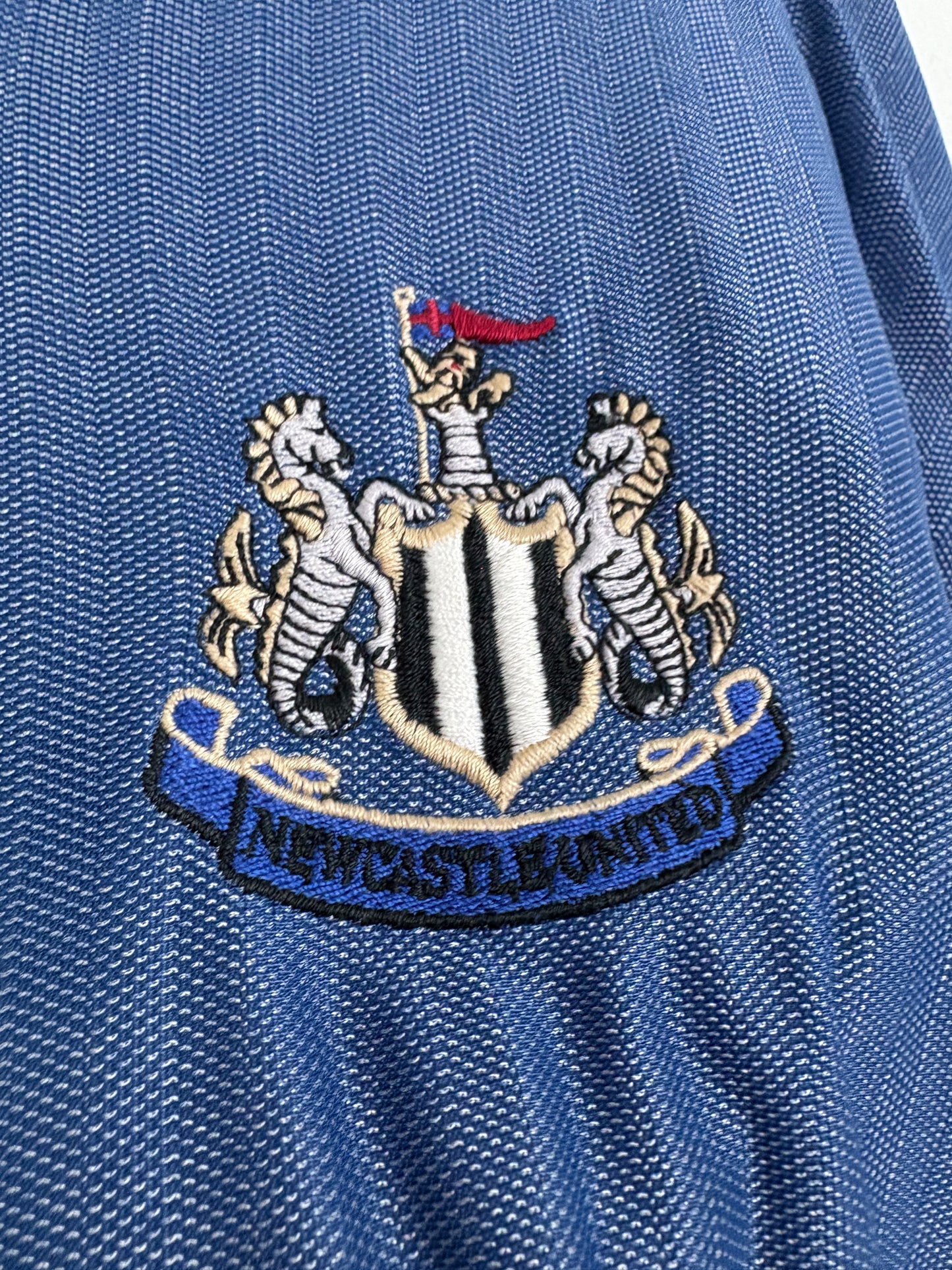 Newcastle United 1996/97 Away Adidas Football Shirt XL Shearer 9