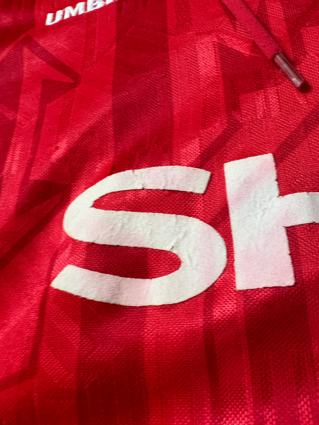 Manchester United 1992/94 Home Umbro Football Shirt Large