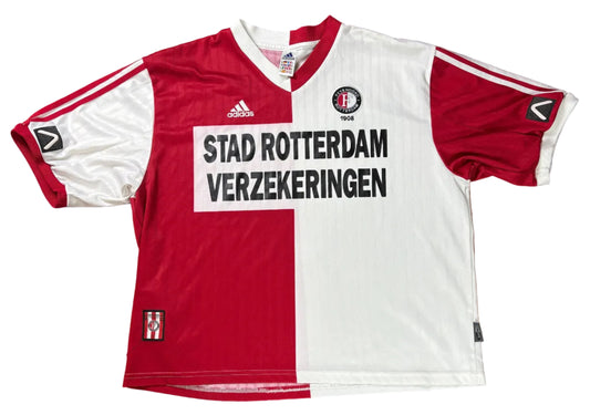 Feyenoord 1999/00 Home Adidas Football Shirt XXL