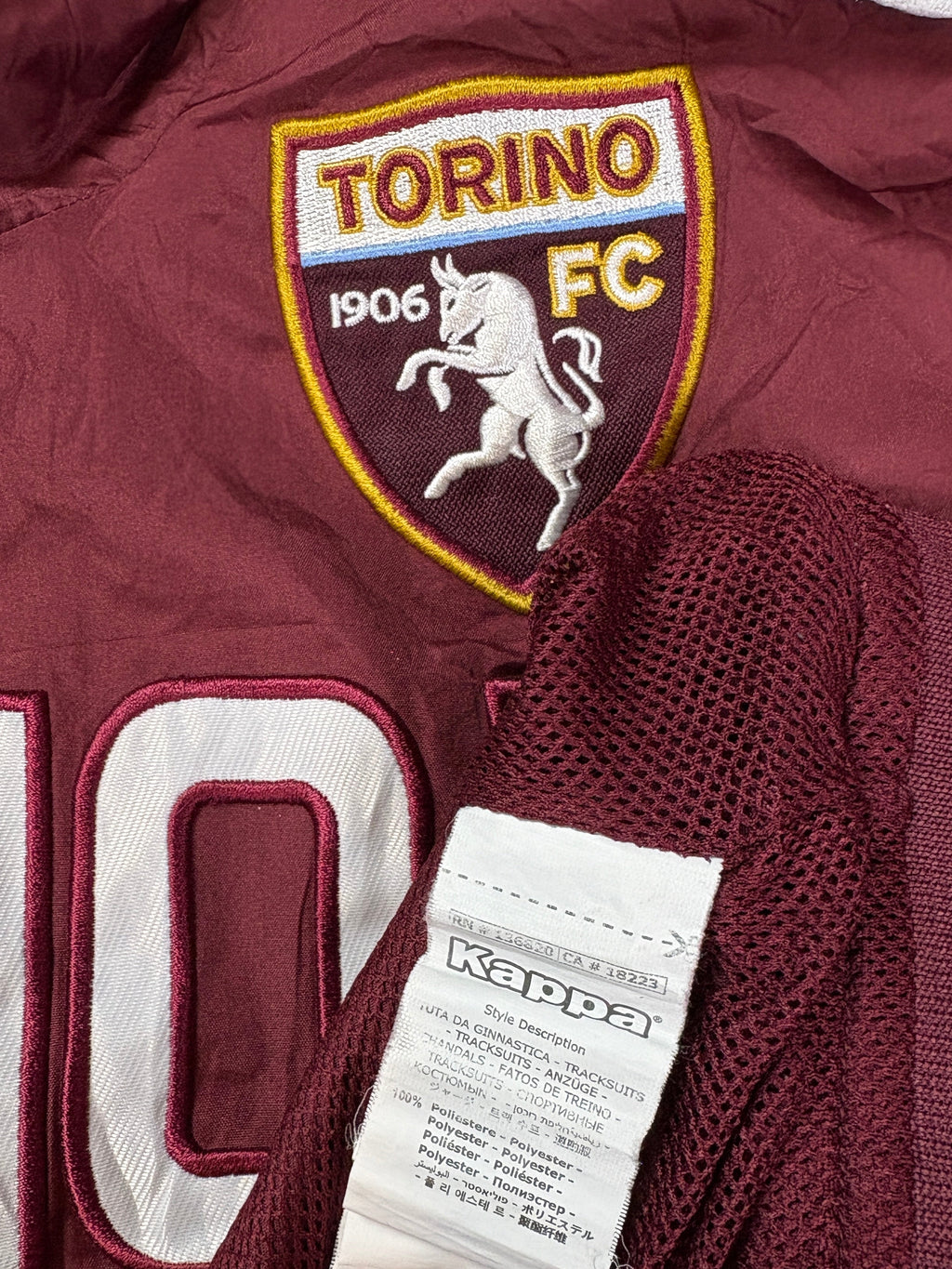 Torino 2009/10 Jacket Kappa Football Jacket Medium