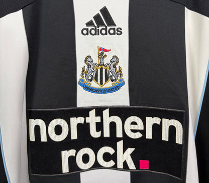 Newcastle United 2007/09 Home Adidas Football Shirt XL Viduka 36