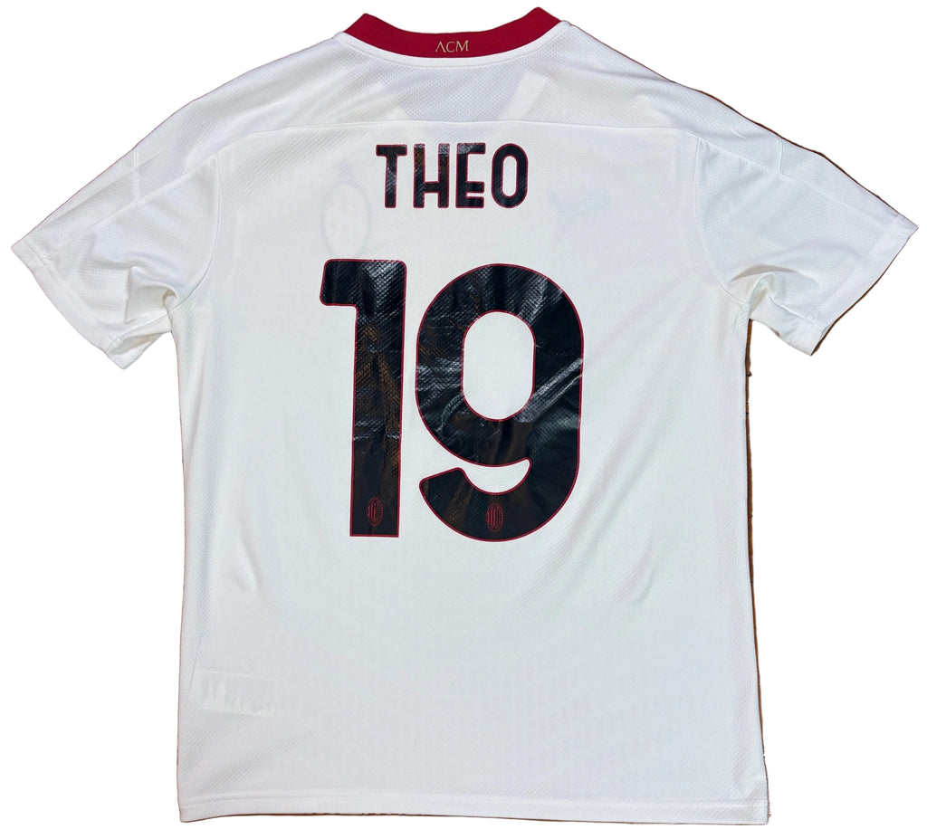 Ac Milan 2020/21 Away Puma Football Shirt Medium Theo 19