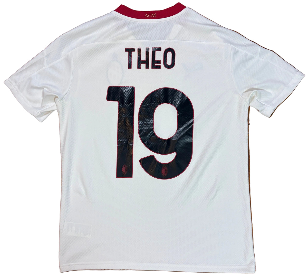 Ac Milan 2020/21 Away Puma Football Shirt Medium Theo 19