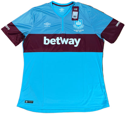 West Ham 2015/16 Away Umbro Football Shirt Extra Large