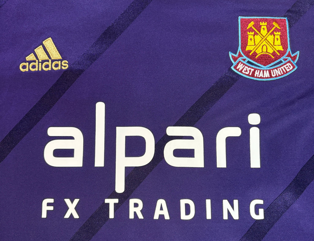West Ham 2014/15 Third Adidas Football Shirt Extra Large Poyet 39
