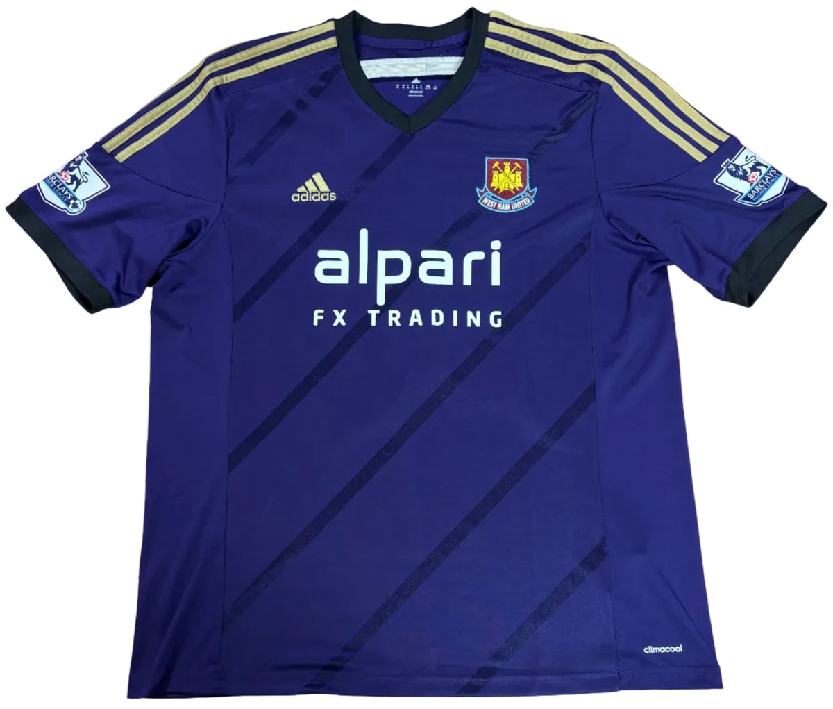 West Ham 2014/15 Third Adidas Football Shirt Extra Large Poyet 39